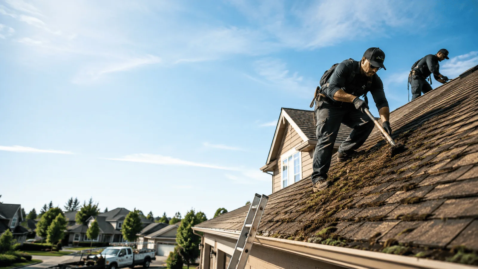 Roof Moss Removal in Tempe, AZ near me